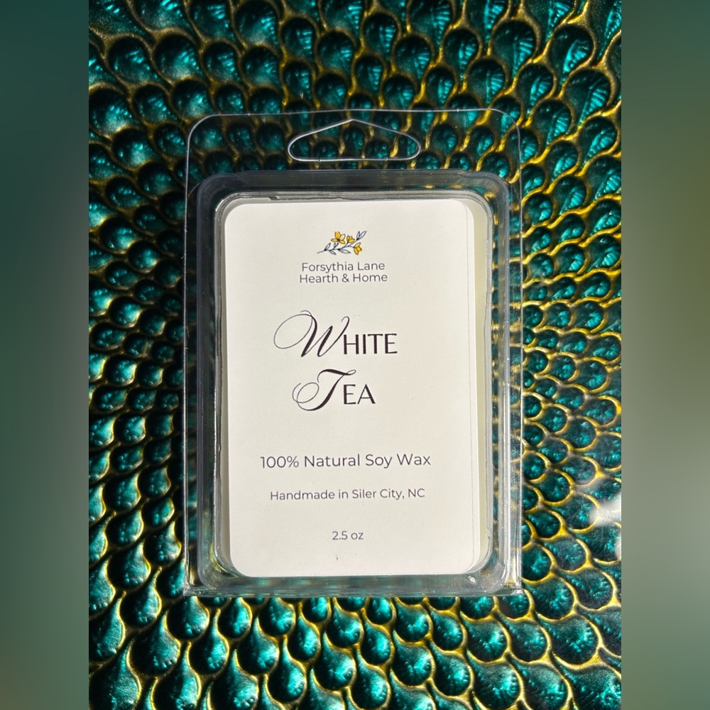 White Tea Scented 100% Natural Soy Wax Melts, 2.5‎ oz
